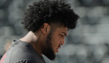 Alabama Crimson Tide offensive tackle Kadyn Proctor