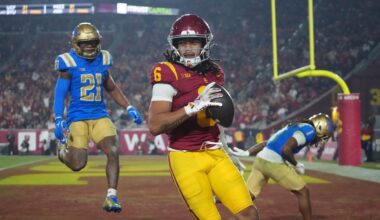 USC Trojans wide receiver Makai Lemon