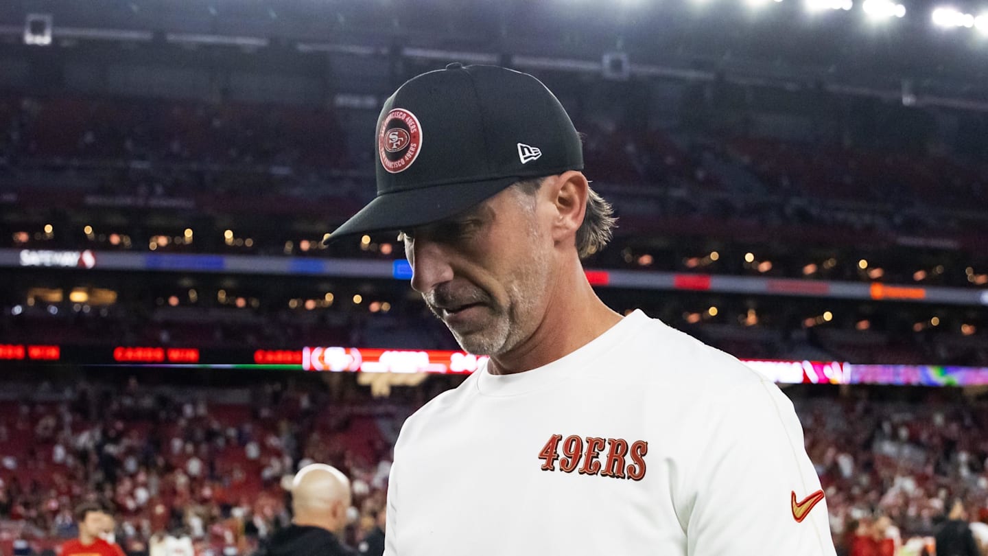 San Francisco 49ers head coach Kyle Shanahan