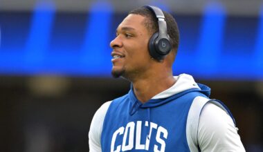 Indianapolis Colts quarterback Anthony Richardson