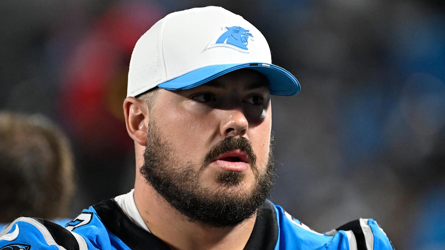 Former Carolina Panthers offensive lineman Austin Corbett