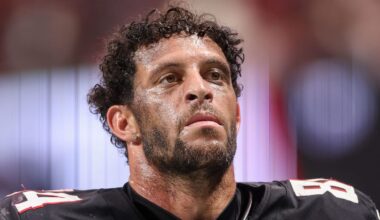 Carolina Panthers tight end Feleipe Franks