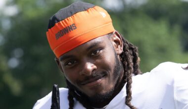 Cleveland Browns cornerback Martin Emerson Jr.