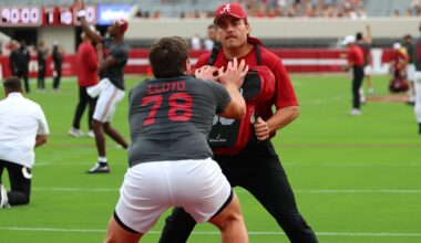 Kalen DeBoer issues a stern warning to Alabama's presumed starter at left tackle