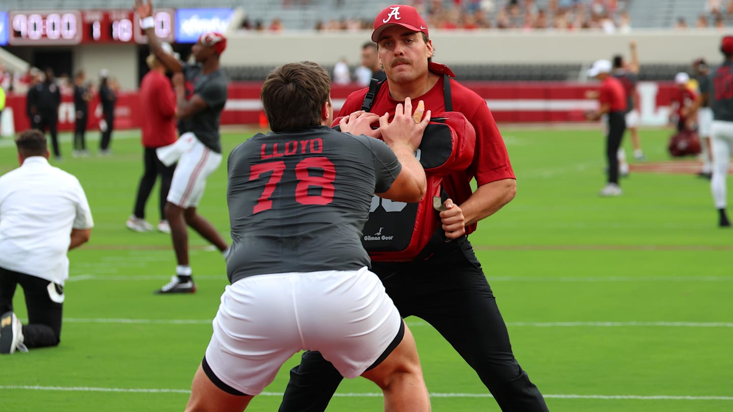 Kalen DeBoer issues a stern warning to Alabama's presumed starter at left tackle