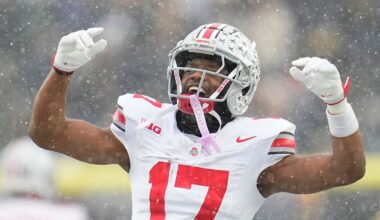 Ohio State Buckeyes wide receiver Carnell Tate