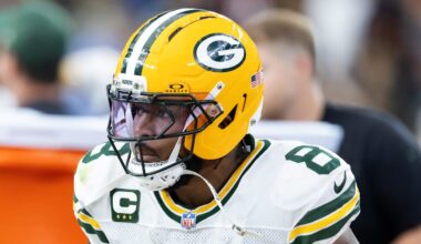 Green Bay Packers running back Josh Jacobs