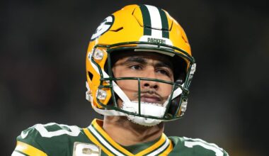 Green Bay Packers quarterback Jordan Love