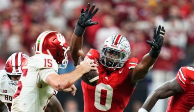 Ohio State Buckeyes linebacker Sonny Styles