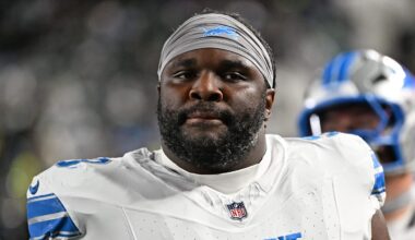 Detroit Lions defensive tackle DJ Reader.