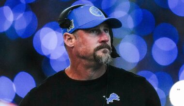 Detroit Lions head coach Dan Campbell