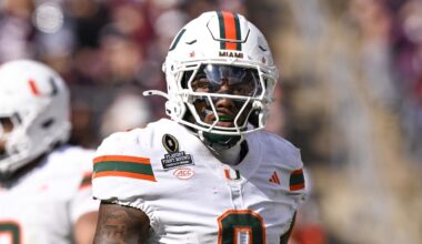 Miami Hurricanes defensive back Keionte Scott