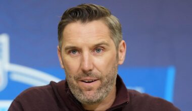 Washington Commanders general manager Adam Peters