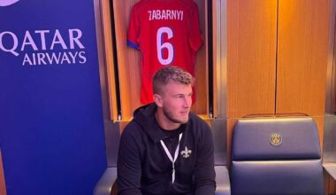 New Orleans Saints players tour Stade de France