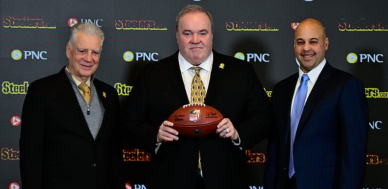 Steelers head coach Mike McCarthy