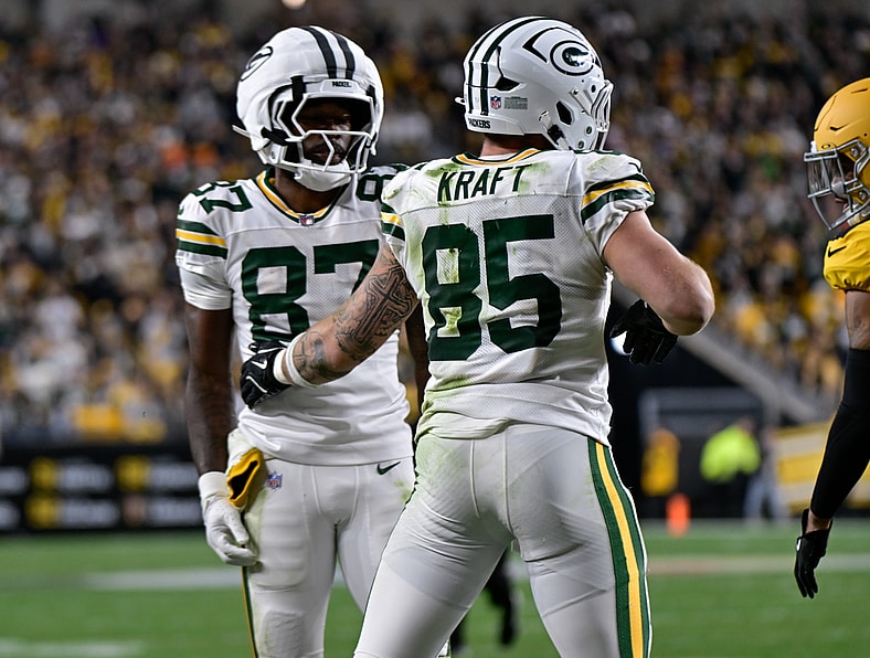 Green Bay Packers wide receiver Romeo Doubs