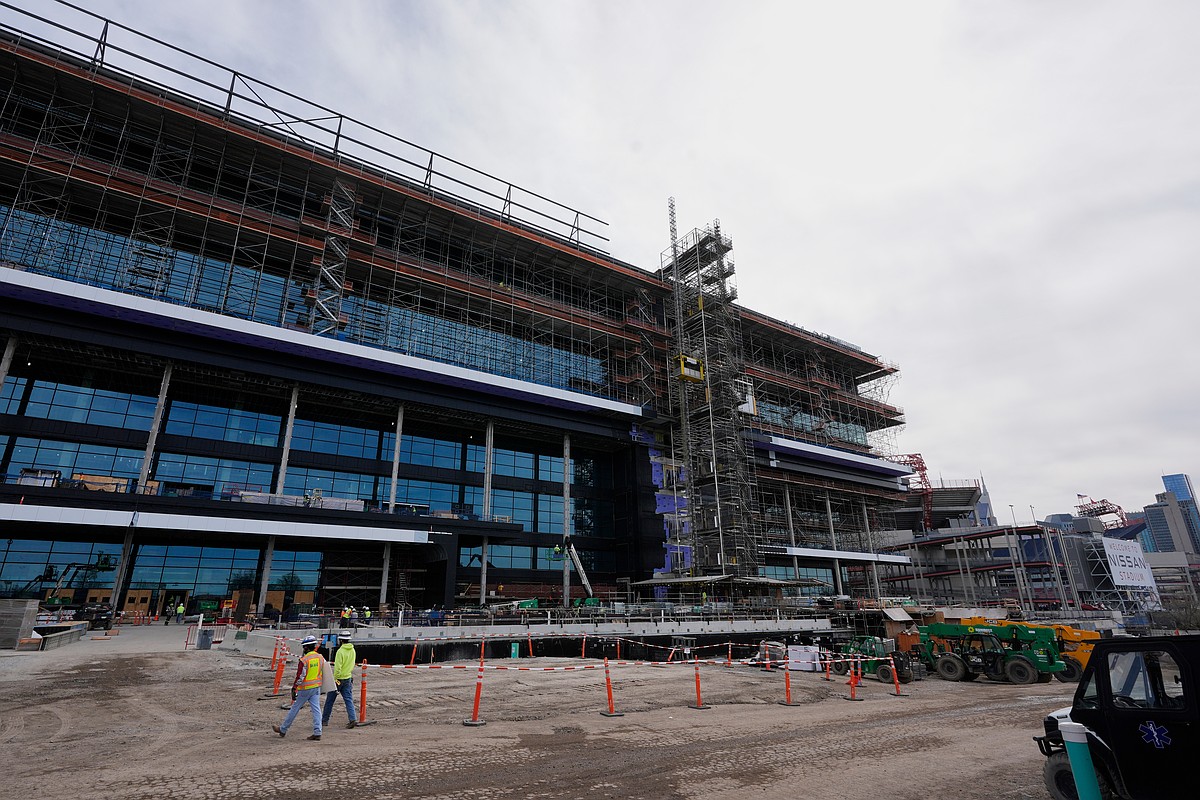 Tennessee Titans’ new enclosed stadium on track for February 2027 completion