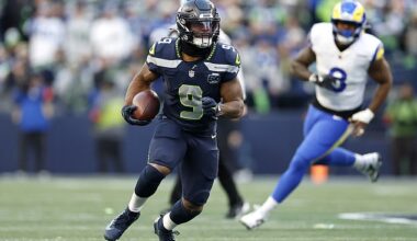 The Giants are reportedly weighing up a move for Seattle Seahawks star Kenneth Walker III