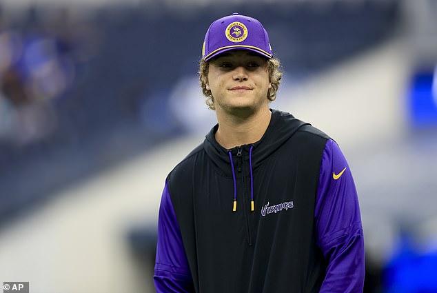 The Vikings took McCarthy with the 10th pick of the NFL Draft back in 2024