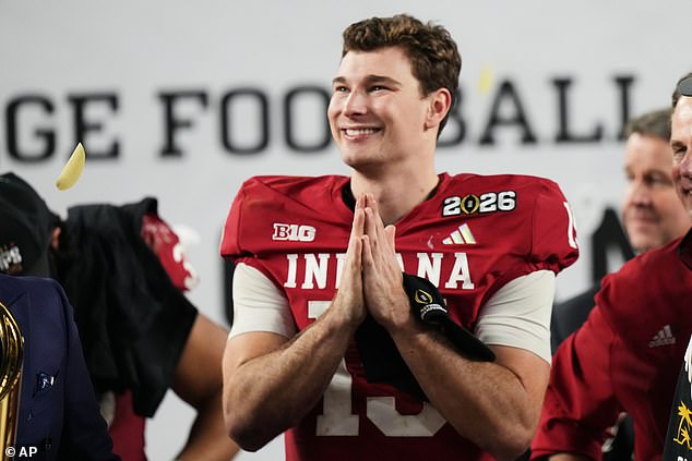 Fernando Mendoza is widely expected to be the No. 1 pick at this year's NFL Draft