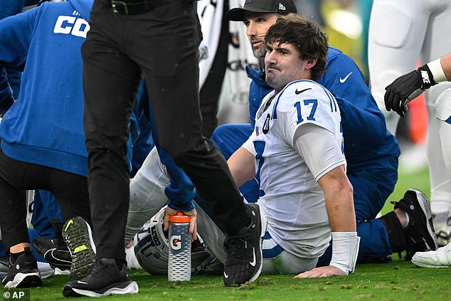 Daniel Jones played in Indianapolis last season and thrived in a fresh start with the Colts until suffering a torn Achilles during a December 7 game against the Jacksonville Jaguars