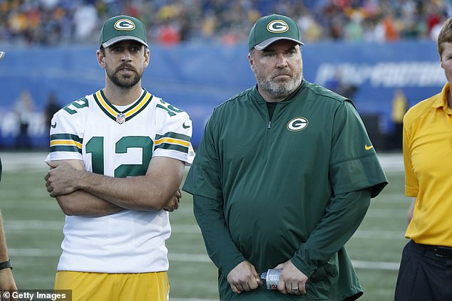 The Pittsburgh Steelers did bring in head coach Mike McCarthy (right), who won a Super Bowl with Aaron Rodgers (left) during their time together with the Green Bay Packers