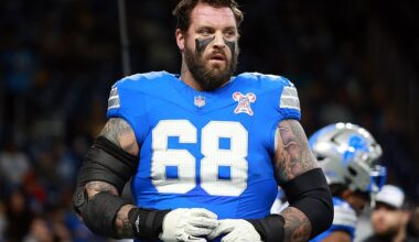 Detroit Lions star Taylor Decker stunned fans by requesting his release from the franchise