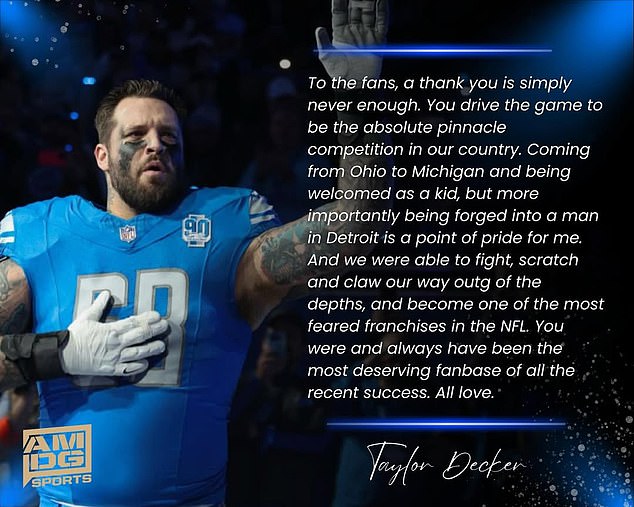 The 32-year-old took Instagram to share a lengthy message with his followers on Friday