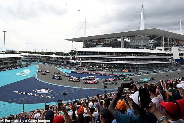 The Miami Grand Prix has become a highly exclusive event since its inception in 2022