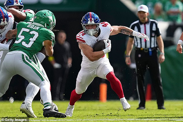 The running back, who is entering his second season, is no stranger to making headlines