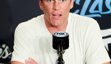 Raiders part-owner Tom Brady dodged a question about the Maxx Crosby trade collapse