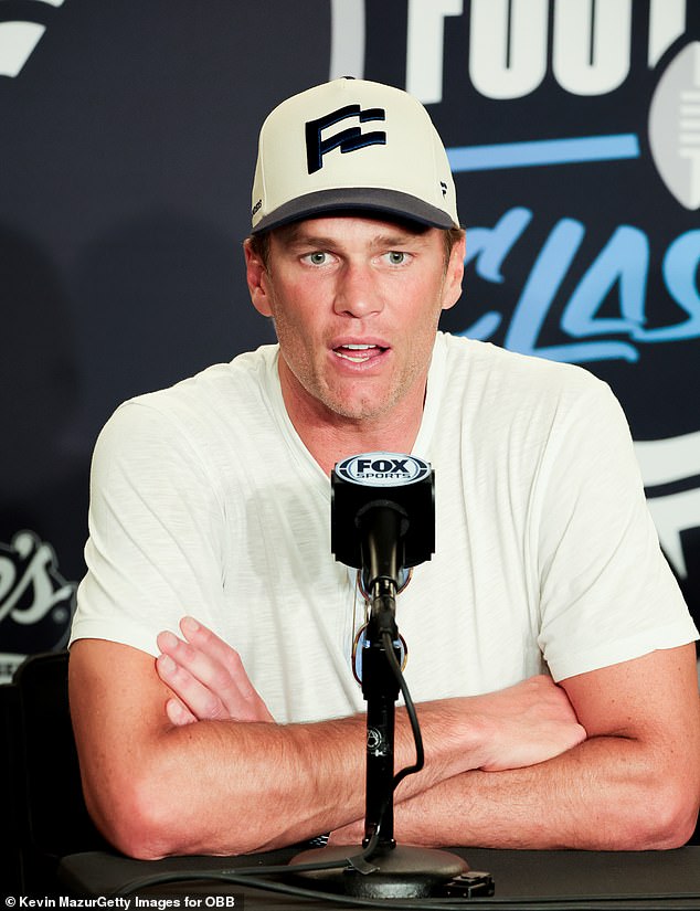 Raiders part-owner Tom Brady dodged a question about the Maxx Crosby trade collapse