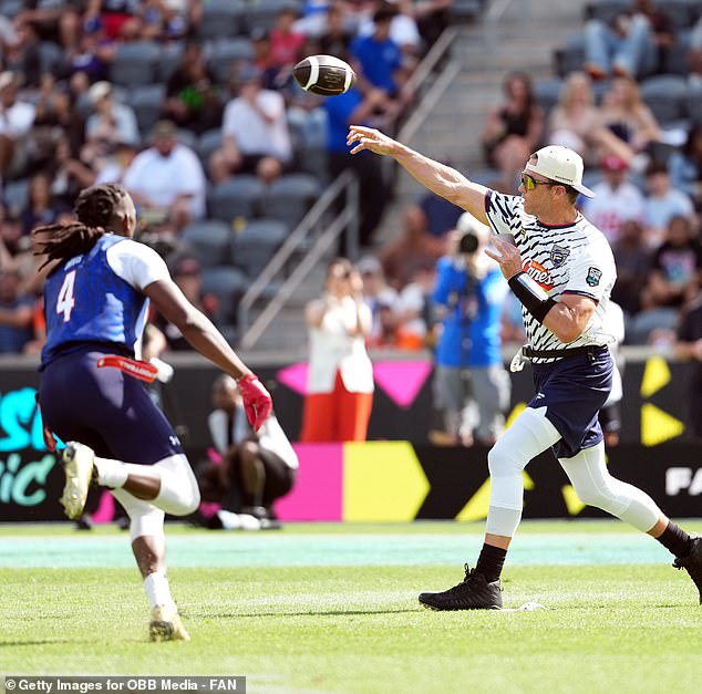 Brady's return to the game for football was fun for fans, but did not result in a victory