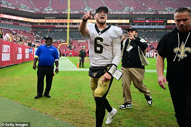 Saints star Tyler Shough has vowed to back Andy Beshear if he runs for the White House