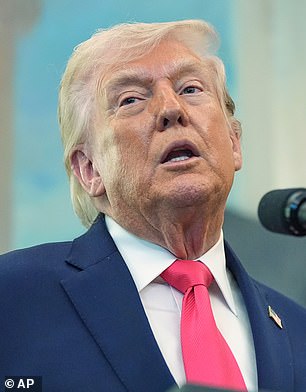 Shough's wife has been critical of Donald Trump in the past