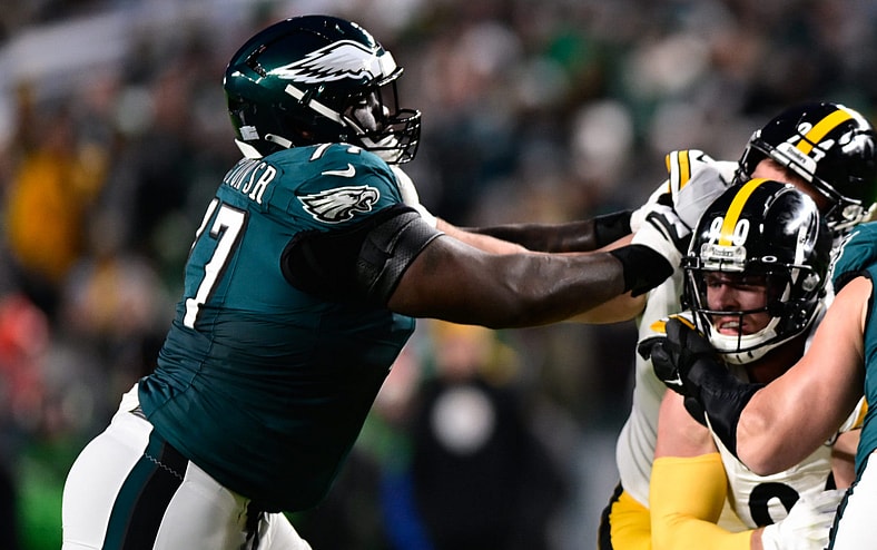 Pittsburgh Steelers Philadelphia Eagles Mekhi Becton