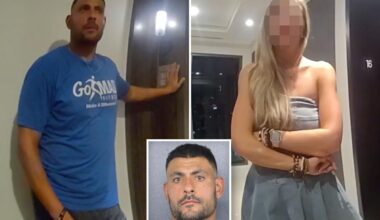 Moment Dolphins coach tells cops 'nasty' WAGs comments sparked booze-fueled clash with new girlfriend