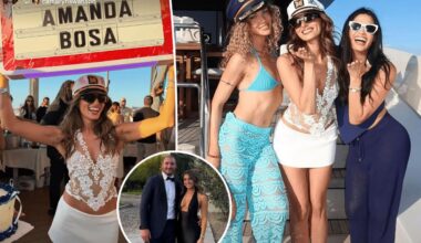 Joey Bosa's fiancée parties at bachelorette bash in new photos