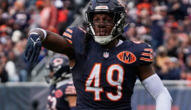 Strong Trade Market Developing For Bears LB Tremaine Edmunds With Three Teams