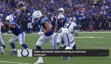 Pelissero: Colts and Daniel Jones working on contract extension, working to re-sign WR Alec Pierce 'The Insiders'