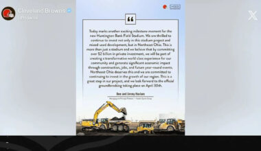 Pelissero: The Browns have broken ground on new stadium 'The Insiders'