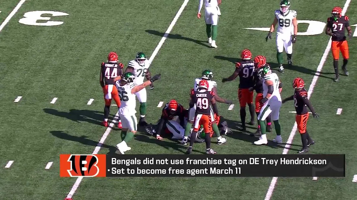 'The Insiders' react to Bengals not using franchise tag on DE Trey Hendrickson