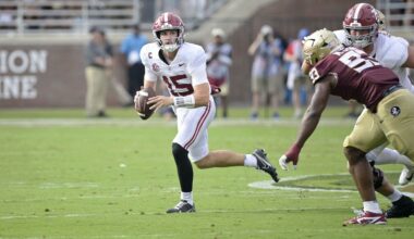 Alabama QB Ty Simpson has visit with AFC North team