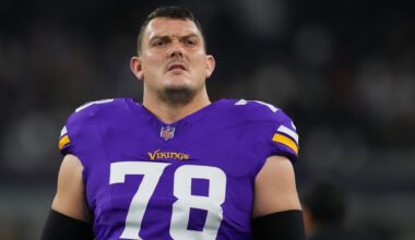 Vikings center Ryan Kelly announces his retirement after his concussion-shortened 10th NFL season