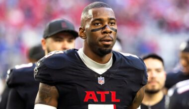 Falcons' Kyle Pitts calls out NFL players for skipping Rondale Moore's services