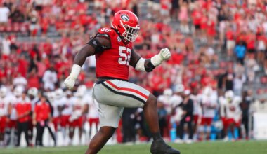 Georgia's Christen Miller met with Bills at combine