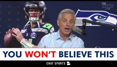 Colin Cowherd Said THIS About The Seattle Seahawks | Seattle Seahawks News