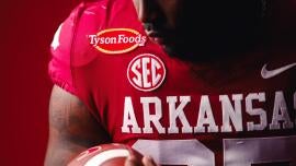 Arkansas, Tyson Foods strike major jersey patch deal that sends 90% of money to players