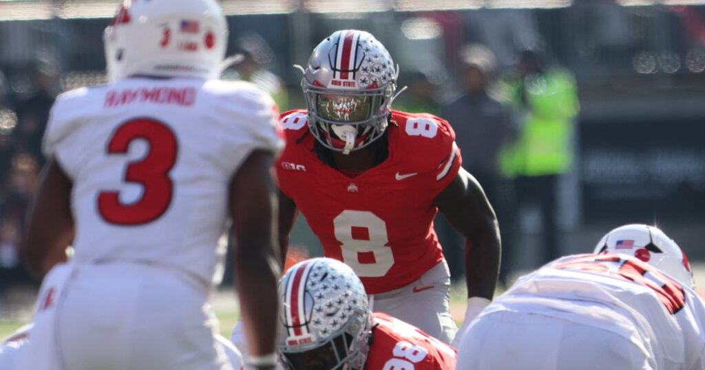 Arvell Reese-Ohio State-Ohio State football-Buckeyes