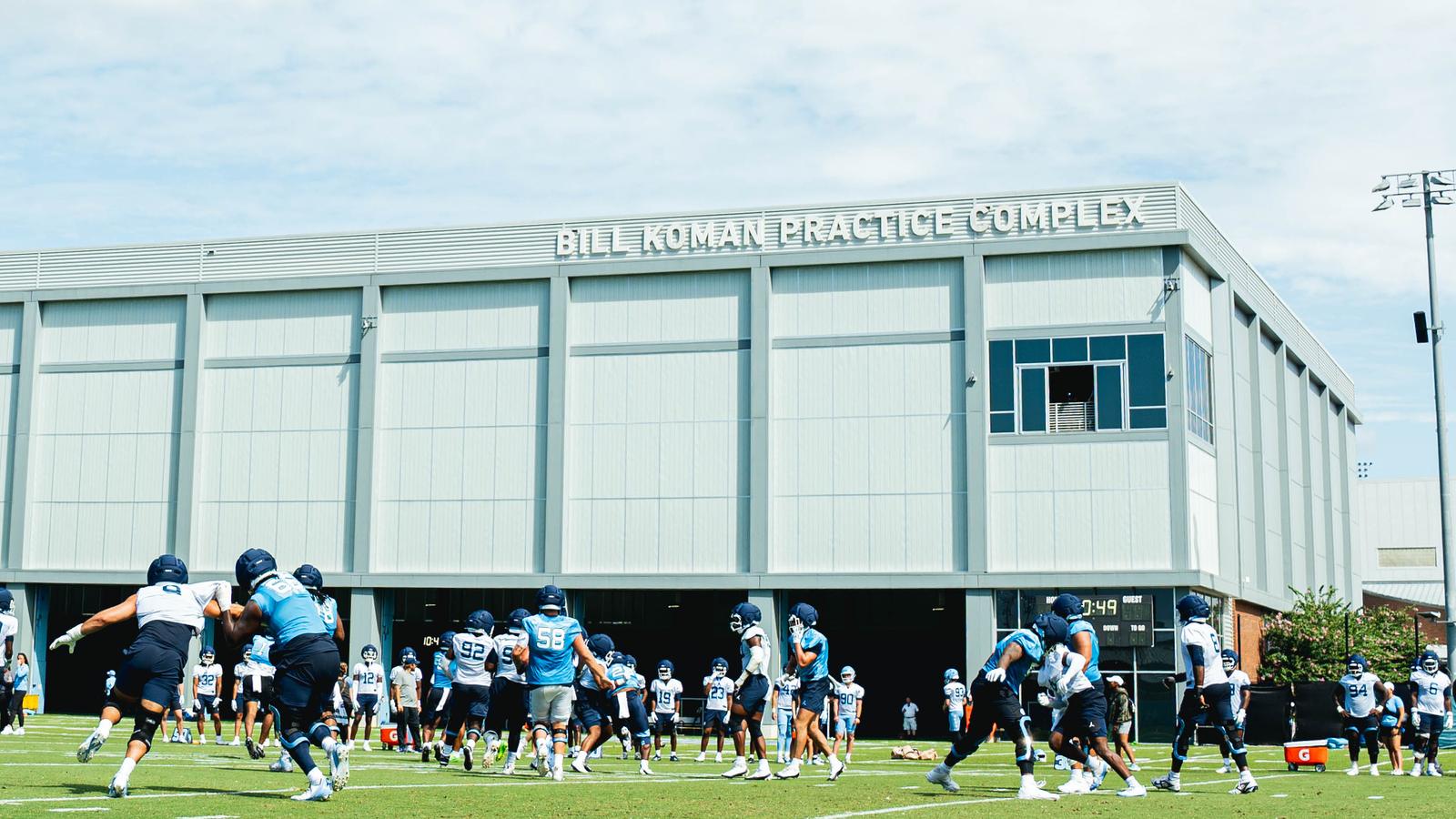 Kenan Stadium Aerial Photo from TCU Game